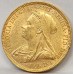 AUSTRALIA 1894 . ONE 1 SOVEREIGN . MELBOURNE . GOLD